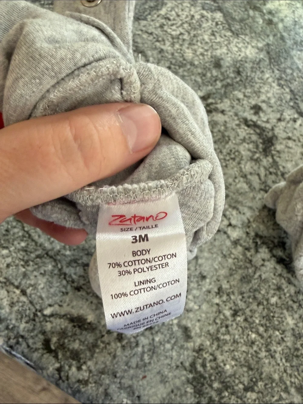 Kids Gray Cozy Fleece Booties